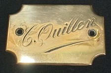 Ancienne Plaque De Métier