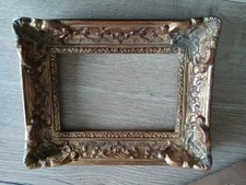 cadre Ancien Bois doré Style Régence