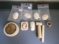 Lot camées anciens porte