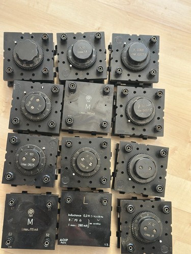 Lot boites aoip - de, lab
