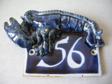 Ancienne plaque numéro de