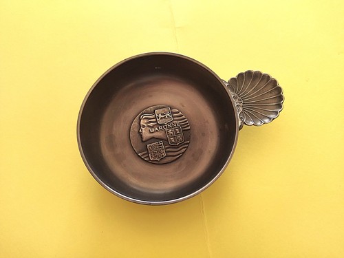 Ancien tastevin étain bsm - tastevin,