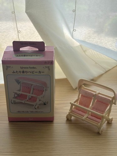 Poussette double sylvanian - poussette,