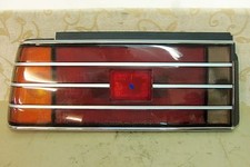 NOS LH GENUINE MITSUBISHI TREDIA TAILLIGHT REAR LAMP - CHROME SURROUND #MB377515