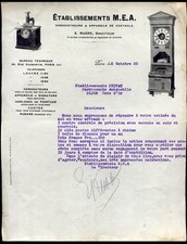 Paris facture ancienne