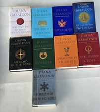 Diana Gabaldon Hardcover Outlander Series Nine Book Set Books 1-9 Complete