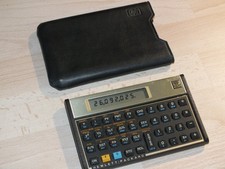 Hewlett Packard HP 12C Financial Calculator - USA / + pochette et piles neuves