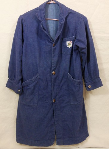 Ancien blouse bleu enfant - ancien,