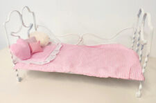 Antique wrought iron doll bed - 19th, BJD