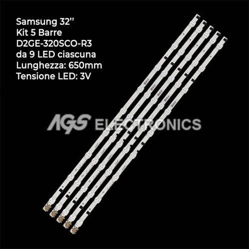 Kit barres bandes led - de,