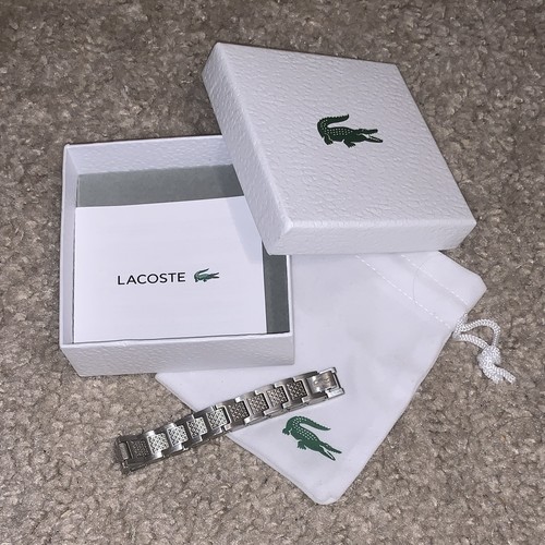 Lacoste bracelet homme acier - lacoste,