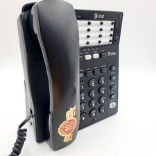 AT&T 2 Line Business Phone Untested Church Sticker On Hand Set Wall Or Desk
