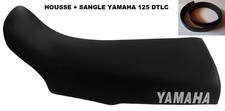 HOUSSE DE SELLE noire avec SANGLE Yamaha 125 DTLC / DT125LC