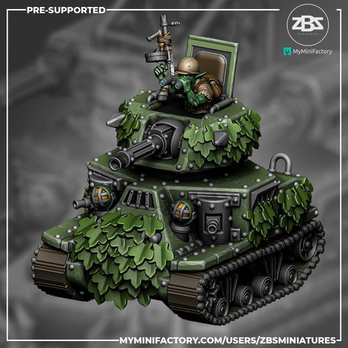 Tank gobelin - tank,
