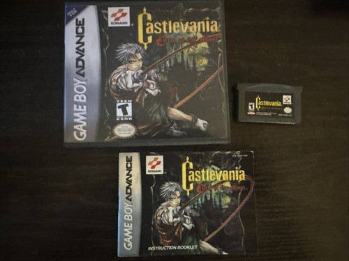 Castlevania circle the - circle, of