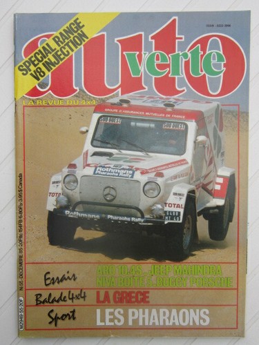 Auto verte 4x4 - auto,