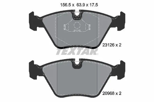 Plaquettes frein 2312601 - de,