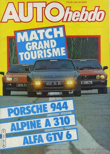 Auto hebdo 314 04 1982 - auto,