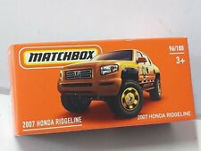 Matchbox 1/64 🇨🇵  2007 Honda ridgeline mainline box 2022