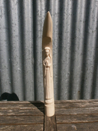 Sculpture africaine vierge - sculpture, (vierge