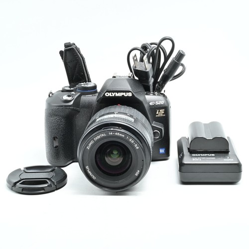 Olympus 520 dslr - double, zoom