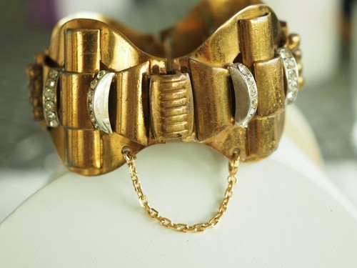 Bracelet tank metal dore - tank,