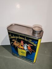 Rare ancien bidon d'huile Yacco 1930's 1940's Très Bel État A Saisir 
