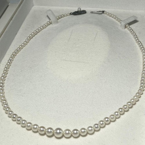 Mikimoto akoya pearl necklace - pearl,
