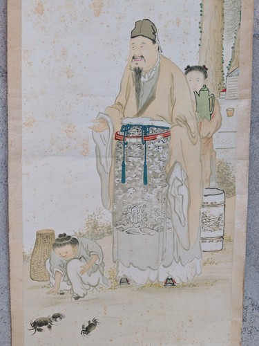 Antique chinese roll - antique,