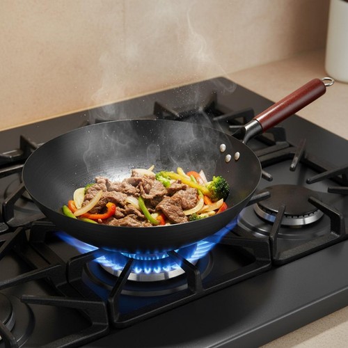 Wok fer nitruré - fer,