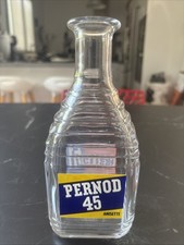 PASTIS 51 PERNOD 45 ANISETTE DOUBLE LOGO ADVERTISING CARAFE