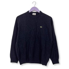 Pull Lacoste Bleu Foncé Col