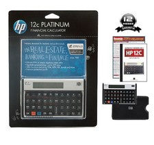 HP 12C Platinum Financial Calculator calculatrice - Calculatrices