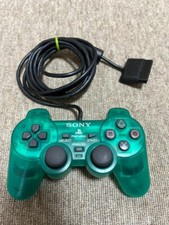 Manette Officielle Playstation2 Dual Shock2 Vert Emeraude Clair Sony PS2 Japon