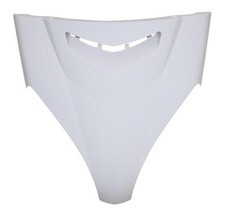 Carenage-dessus de tablier avant yamaha 125 xmax mbk skycruiser blanc brillant