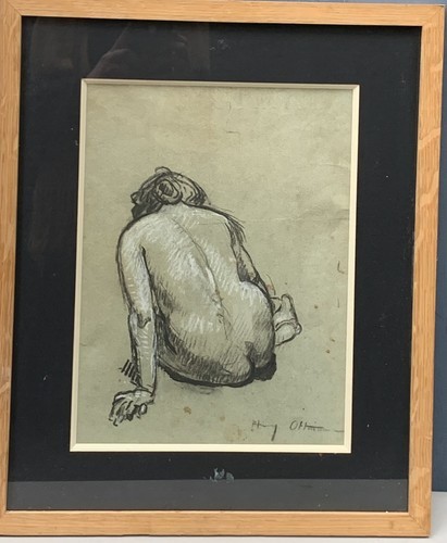 Tableau dessin femme - tableau, nu
