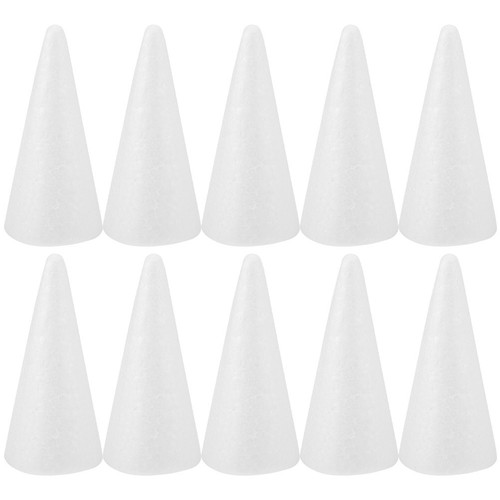 Pcs polystyrène cone cones - 10,