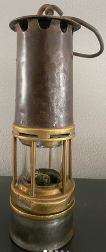 Ancienne lampe mineur - ancienne,