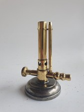 Ancien bec Bunsen à gaz de