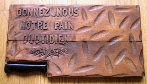 Ancienne planche découper - planche,