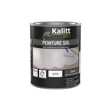 PEINTURE SOL SATIN 0.75L GRIS