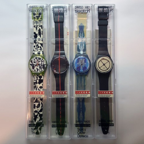 Lot montres swatch the - 4,