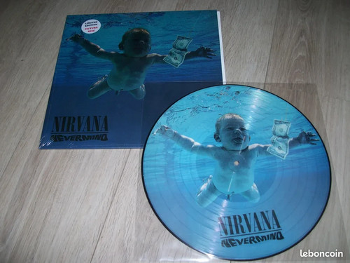 Nirvana nevermind picture - lp, +