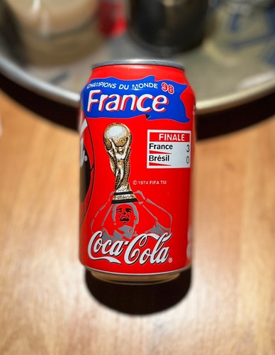 Rare coca cola france 1998 - cola,