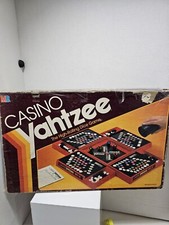 Vintage 1986 Casino Yahtzee Game by Milton Bradley COMPLETE