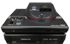 SEGA Mega Drive Genesis Mega CD Console Set HAA-2510 HAA-2910 Japan