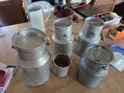 Anciens pot lait alu - anciens, a