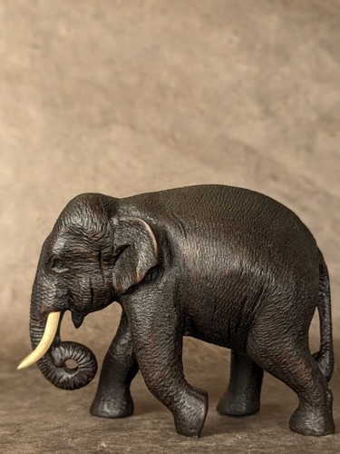 éléphant sculpté bois - bois,