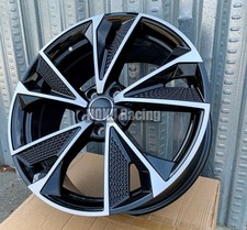 4X Roues noires 18" style RS7