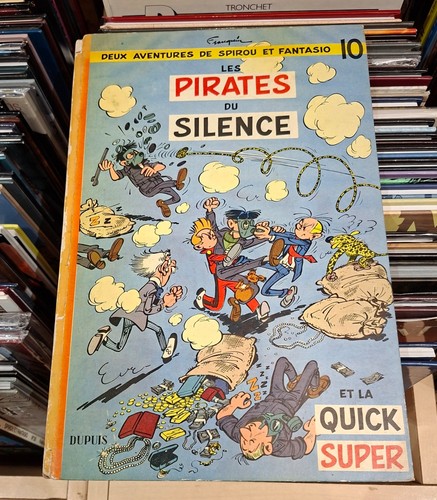Les pirates silence spirou - les,